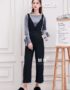Y84 ÁO NHUNG LỤA CỔ THUYỀN BUỘC TAY