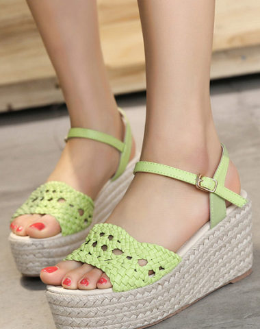 G013 Xăng Đan Đế Xuồng Cói Quai Tết